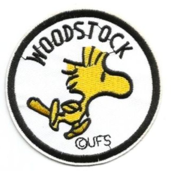(2PCS) PEANUTS WOODSTOCK BAND IRON ON PATCH  70s - 80s Applique embroiderY - Picture 4 of 5
